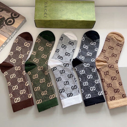 5-Pair Comfort Socks Set (1 BOX)-11
