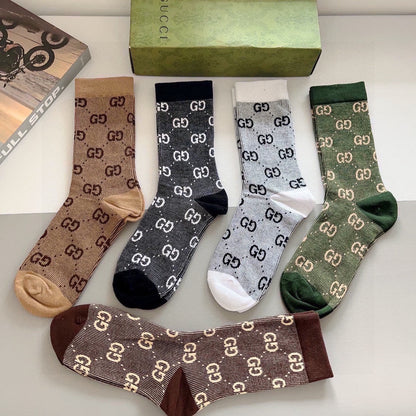 5-Pair Comfort Socks Set (1 BOX)-11