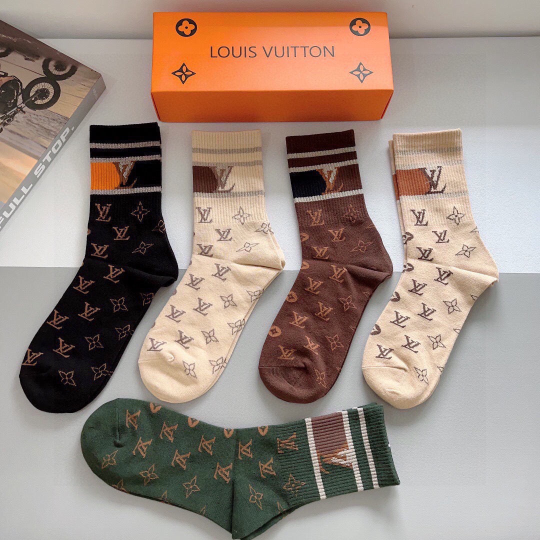 5-Pair Comfort Socks Set (1 BOX)-18