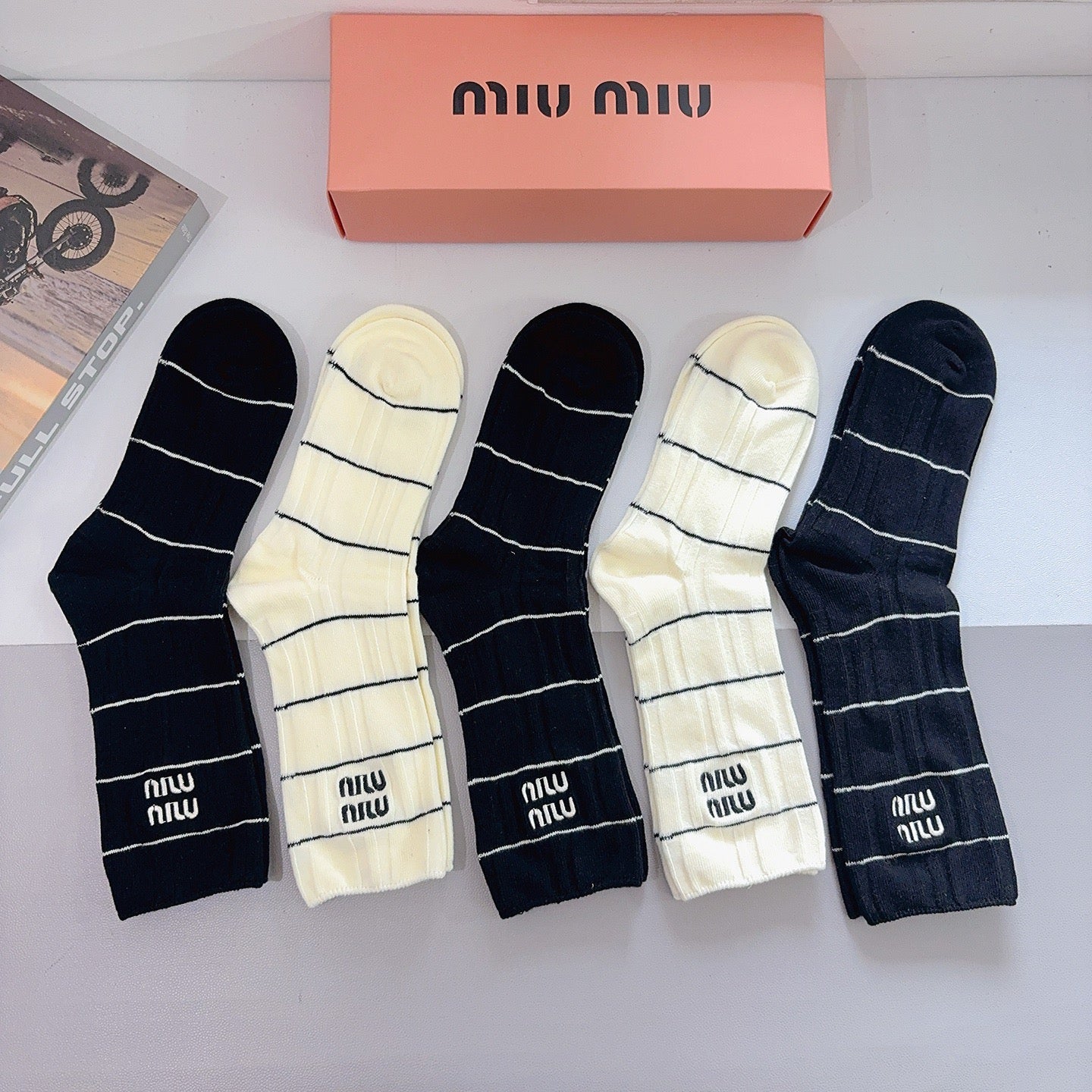 5-Pair Comfort Socks Set (1 BOX)-23