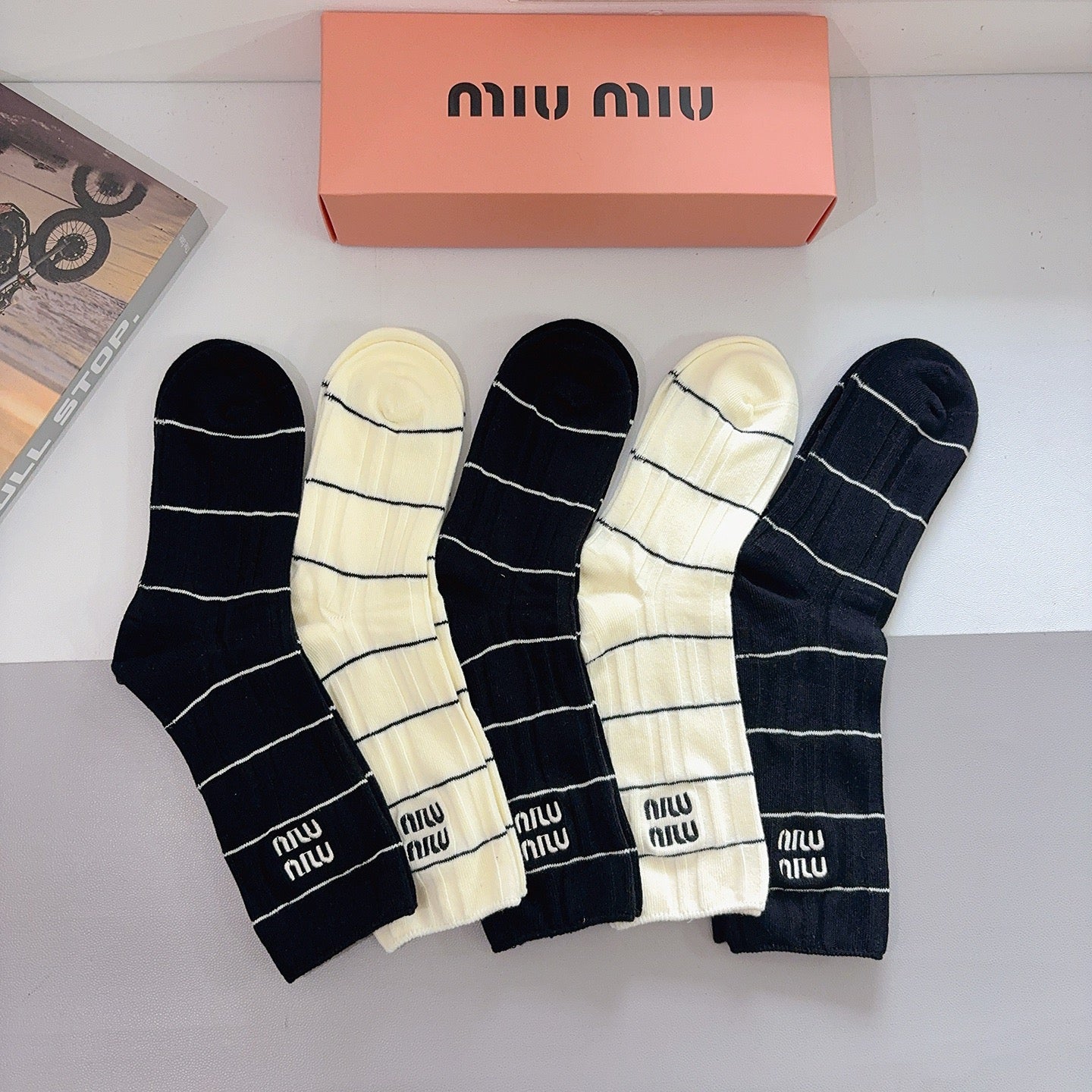 5-Pair Comfort Socks Set (1 BOX)-23