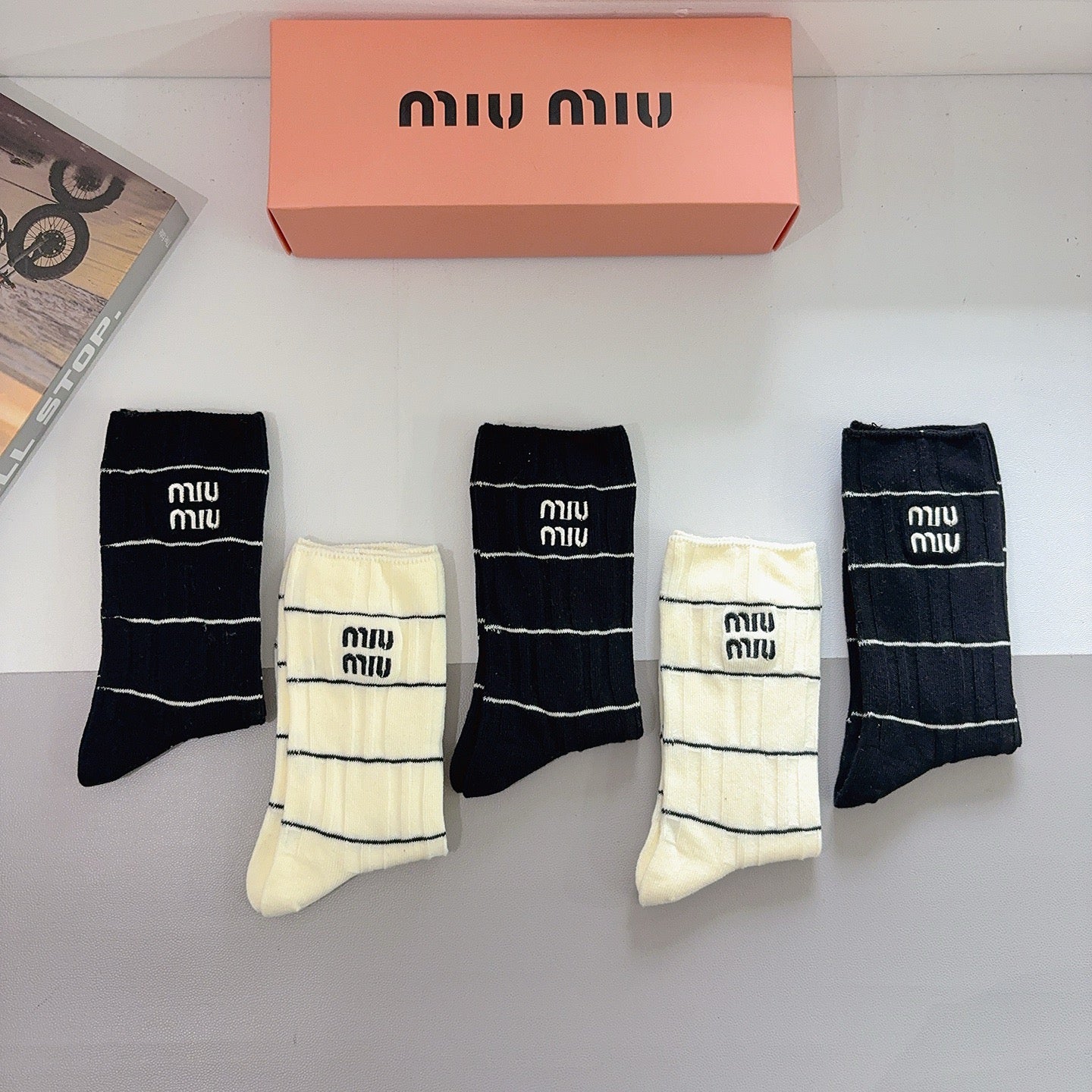 5-Pair Comfort Socks Set (1 BOX)-23