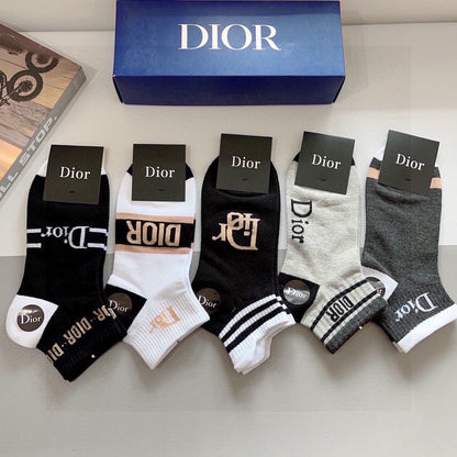 5-Pair Comfort Socks Set (1 BOX)-24