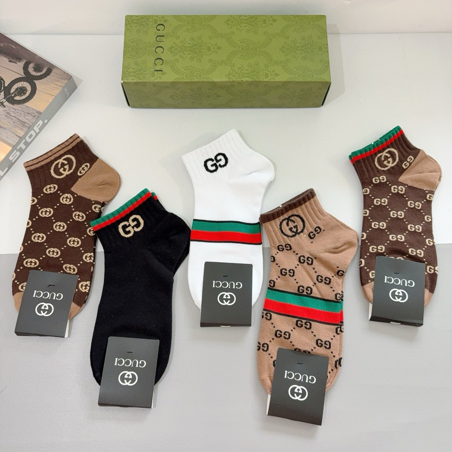 5-Pair Comfort Socks Set (1 BOX)-25