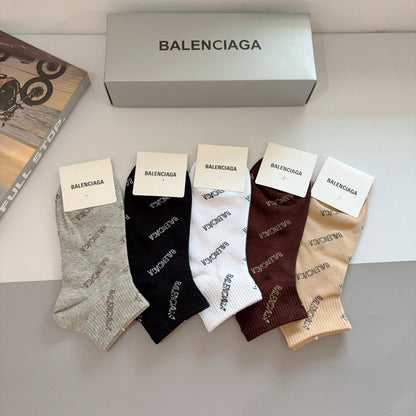 5-Pair Comfort Socks Set (1 BOX)-41