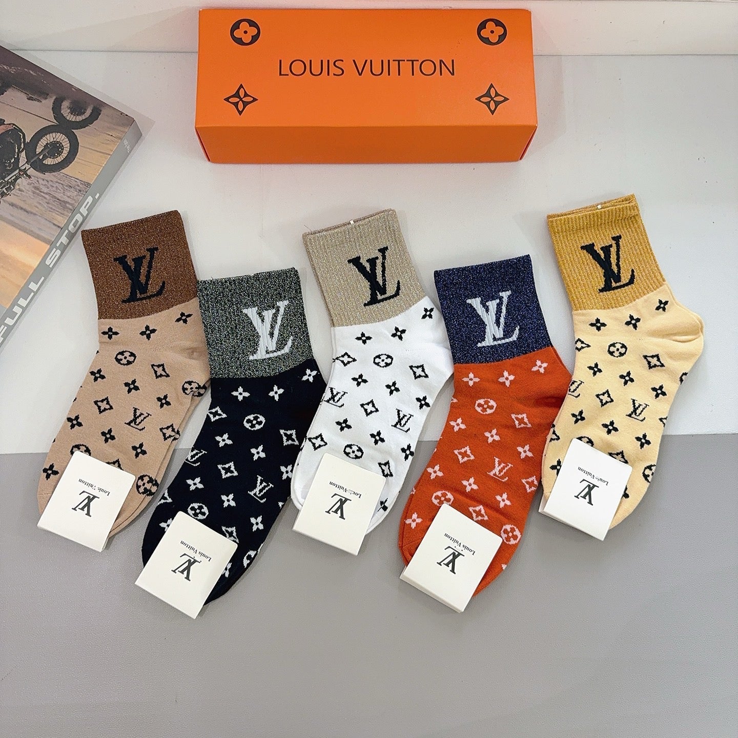 5-Pair Comfort Socks Set (1 BOX)-43