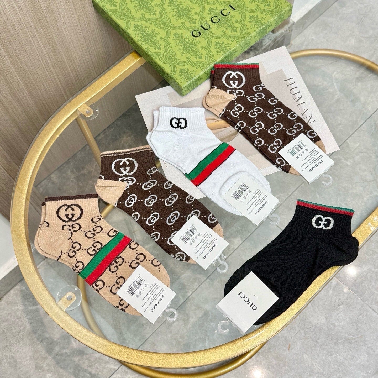 5-Pair Comfort Socks Set (1 BOX)-45