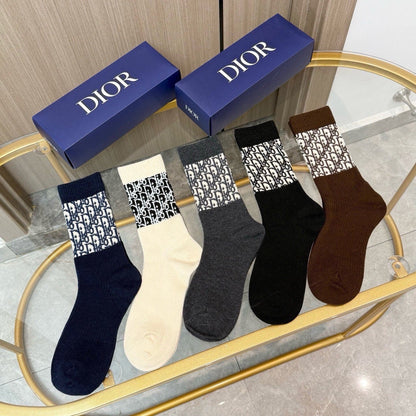 5-Pair Comfort Socks Set (1 BOX)-49