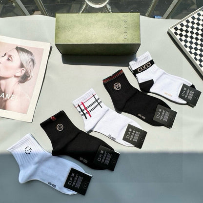 5-Pair Comfort Socks Set (1 BOX)-52