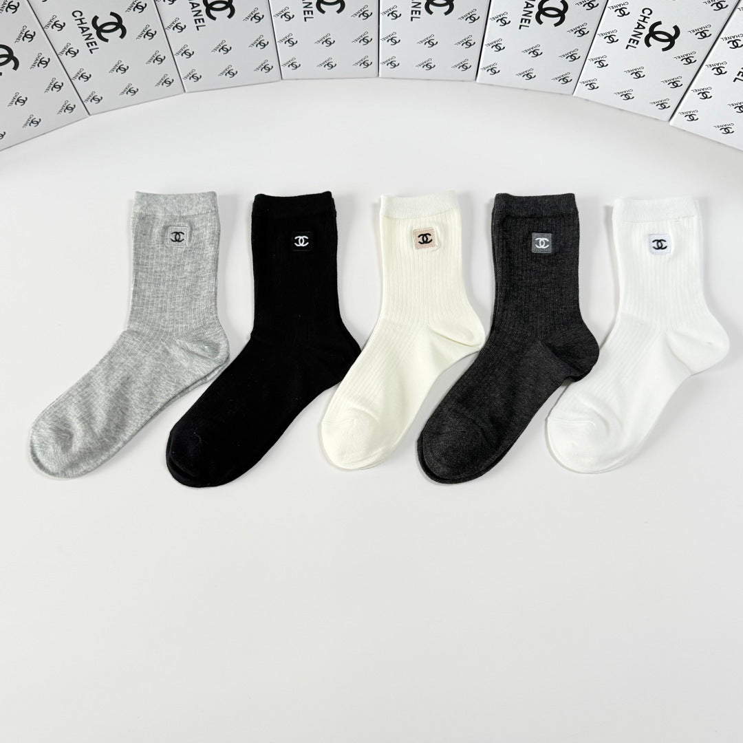 5-Pair Comfort Socks Set (1 BOX)-68