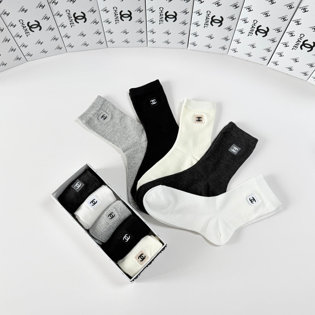 5-Pair Comfort Socks Set (1 BOX)-68