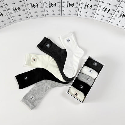 5-Pair Comfort Socks Set (1 BOX)-68