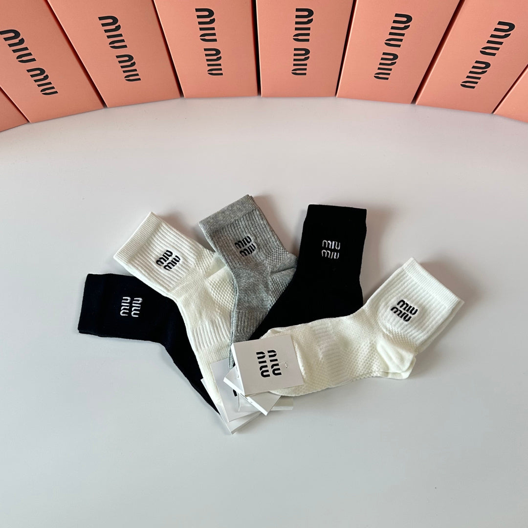 5-Pair Comfort Socks Set (1 BOX)-70