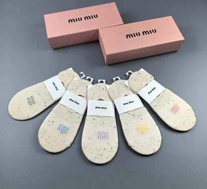 5-Pair Comfort Socks Set (1 BOX)-76