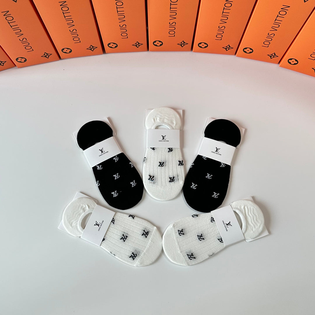 5-Pair Comfort Socks Set (1 BOX)-78