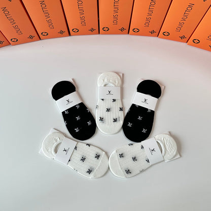5-Pair Comfort Socks Set (1 BOX)-78