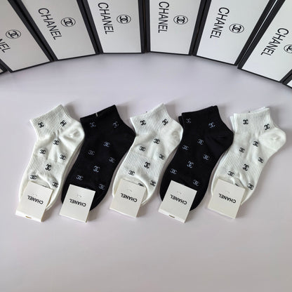 5-Pair Comfort Socks Set (1 BOX)-80