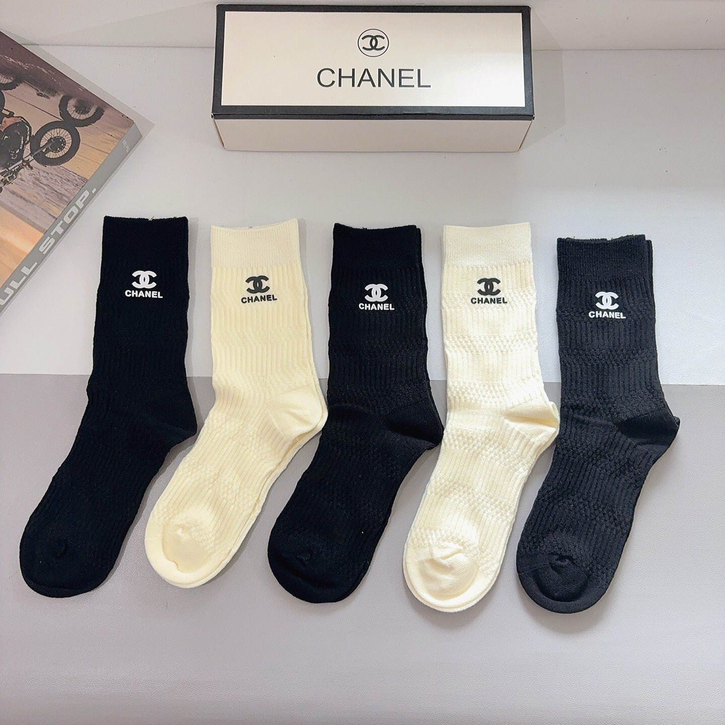 5-Pair Comfort Socks Set (1 BOX)-86