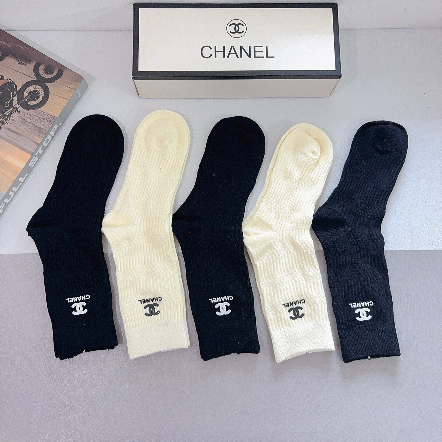 5-Pair Comfort Socks Set (1 BOX)-86