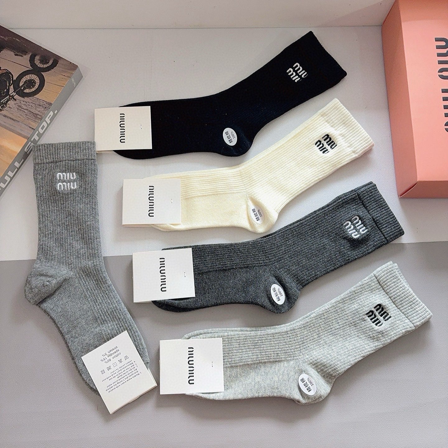 5-Pair Comfort Socks Set (1 BOX)-87