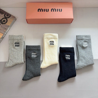 5-Pair Comfort Socks Set (1 BOX)-87