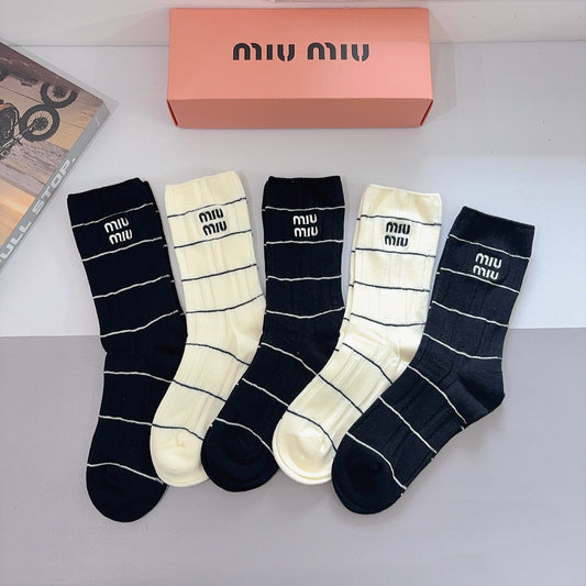 5-Pair Comfort Socks Set (1 BOX)-95