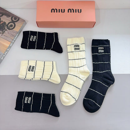 5-Pair Comfort Socks Set (1 BOX)-95