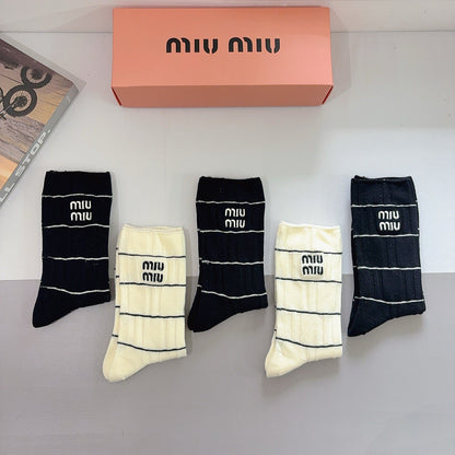 5-Pair Comfort Socks Set (1 BOX)-95