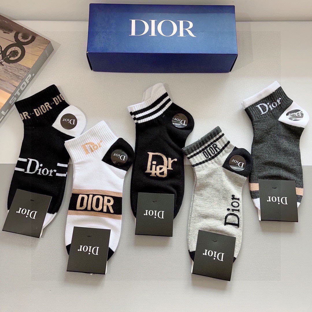 5-Pair Comfort Socks Set (1 BOX)-96