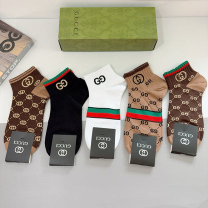 5-Pair Comfort Socks Set (1 BOX)-97