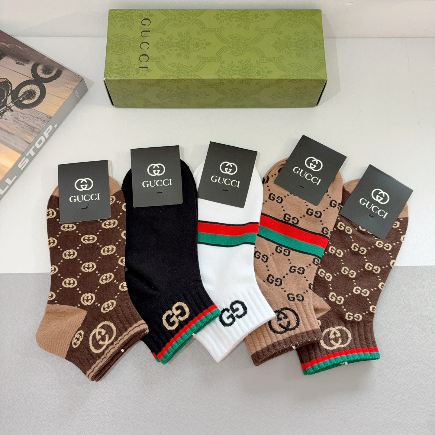 5-Pair Comfort Socks Set (1 BOX)-97