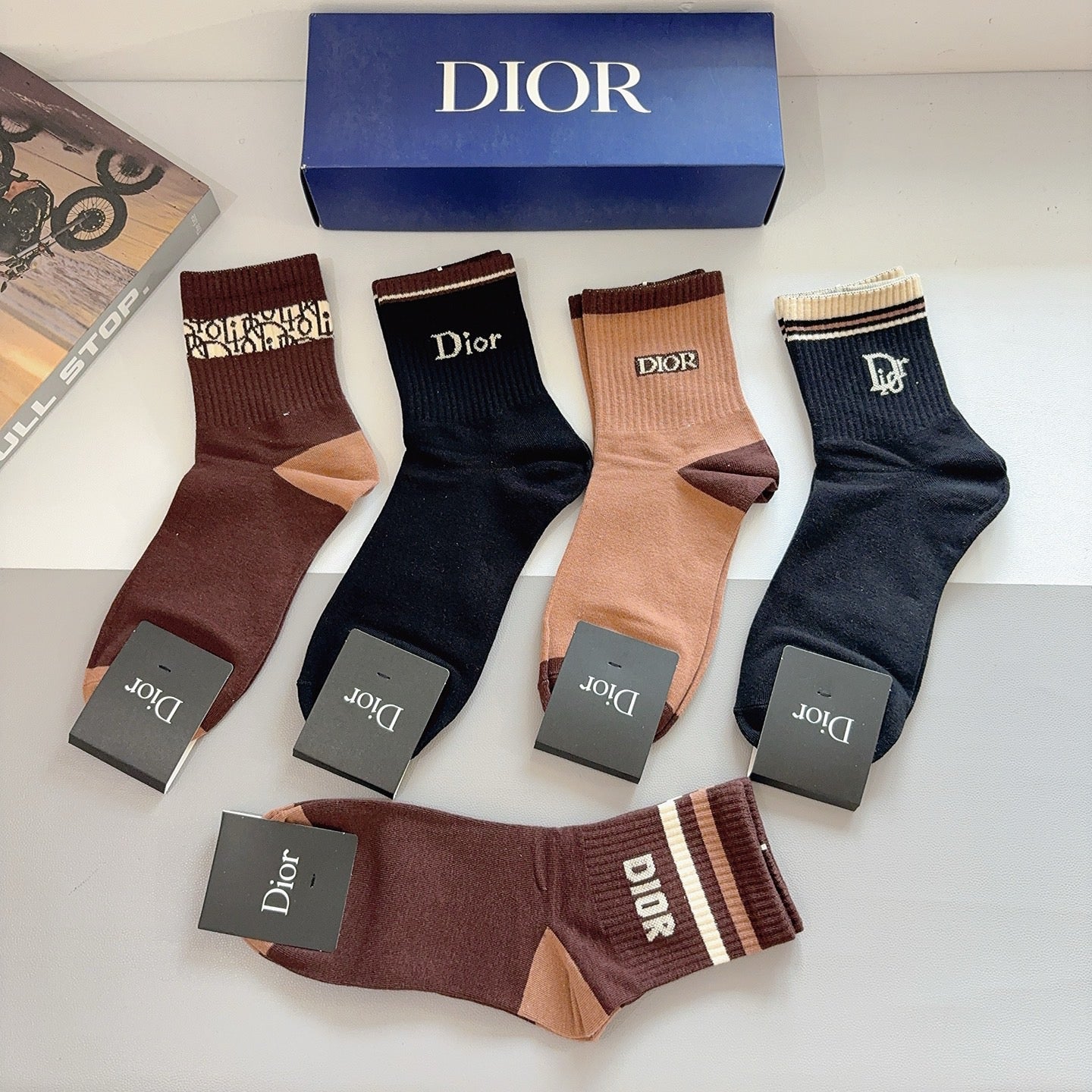 5-Pair Comfort Socks Set (1 BOX)-98