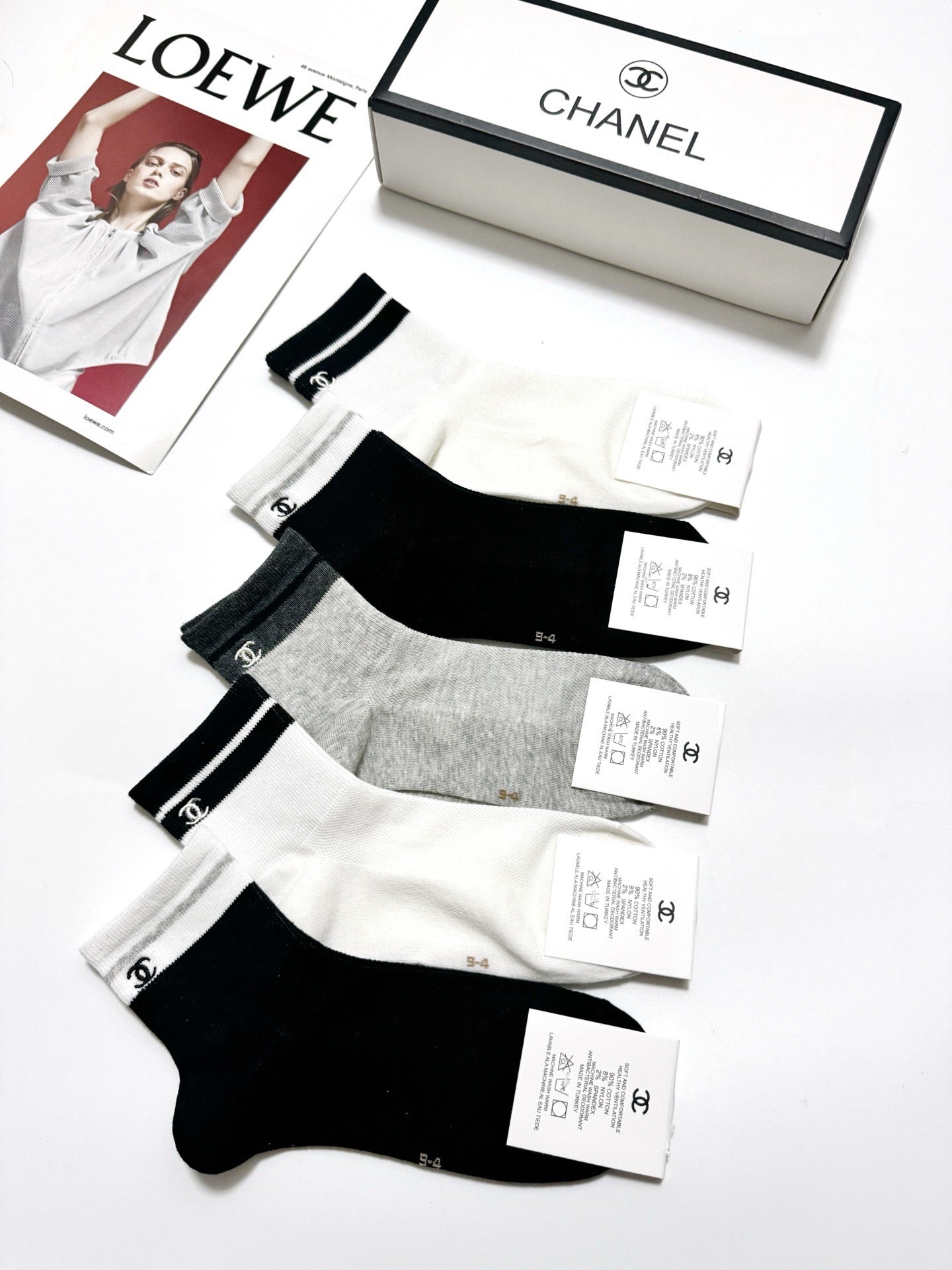5-Pair Comfort Socks Set (1 BOX)-117