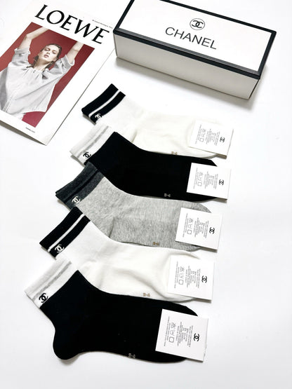 5-Pair Comfort Socks Set (1 BOX)-117
