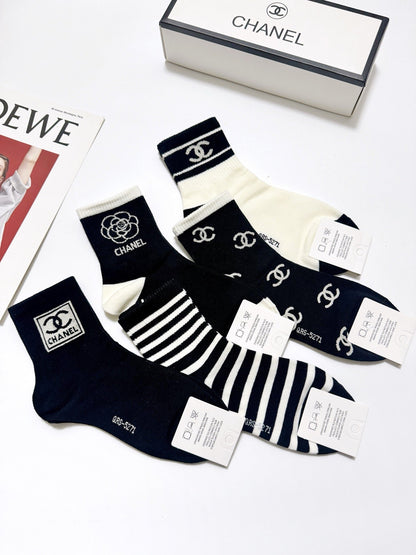 5-Pair Comfort Socks Set (1 BOX)-127