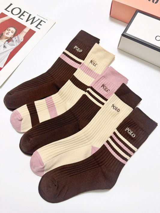 5-Pair Comfort Socks Set (1 BOX)-128