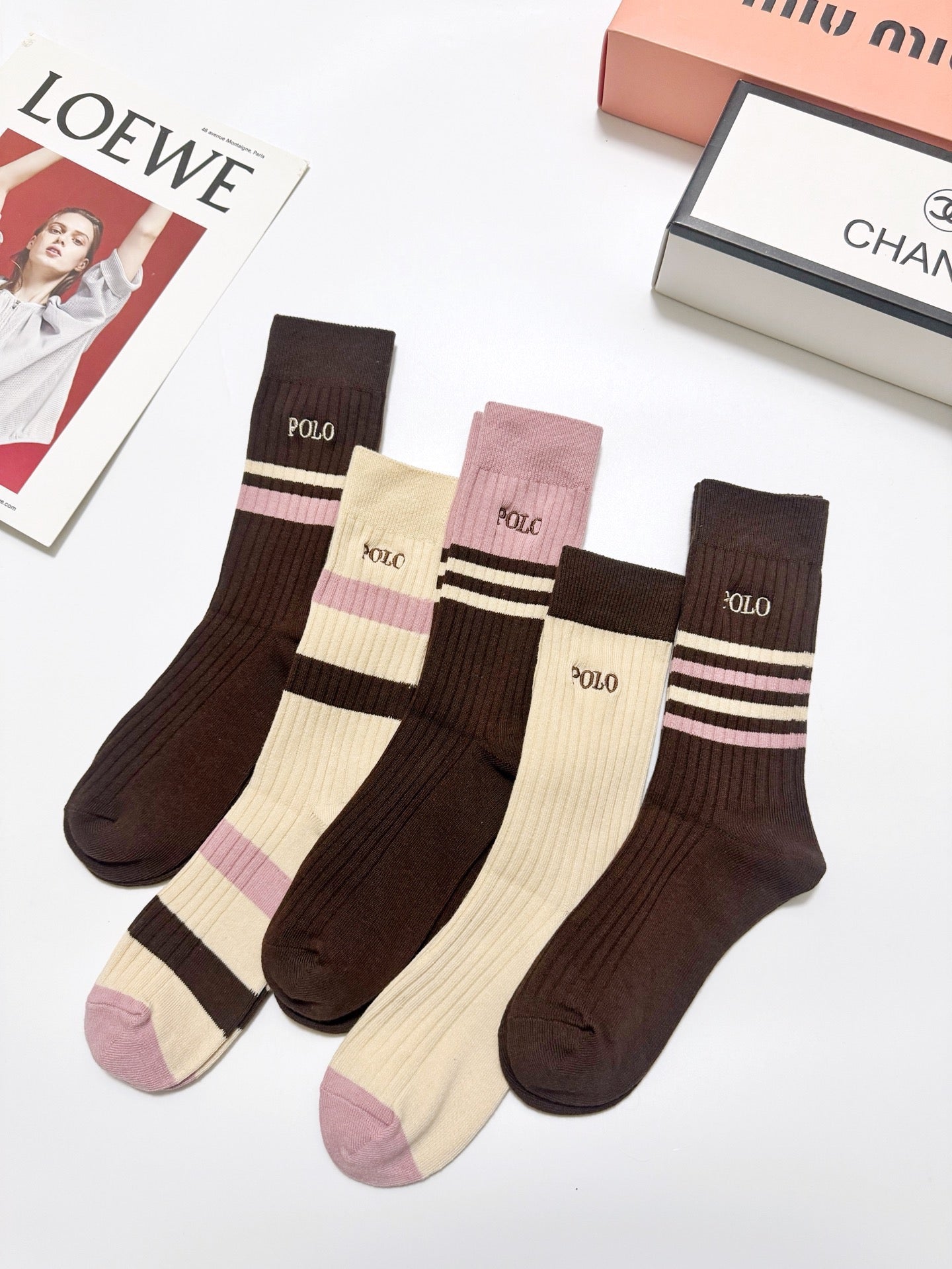 5-Pair Comfort Socks Set (1 BOX)-128