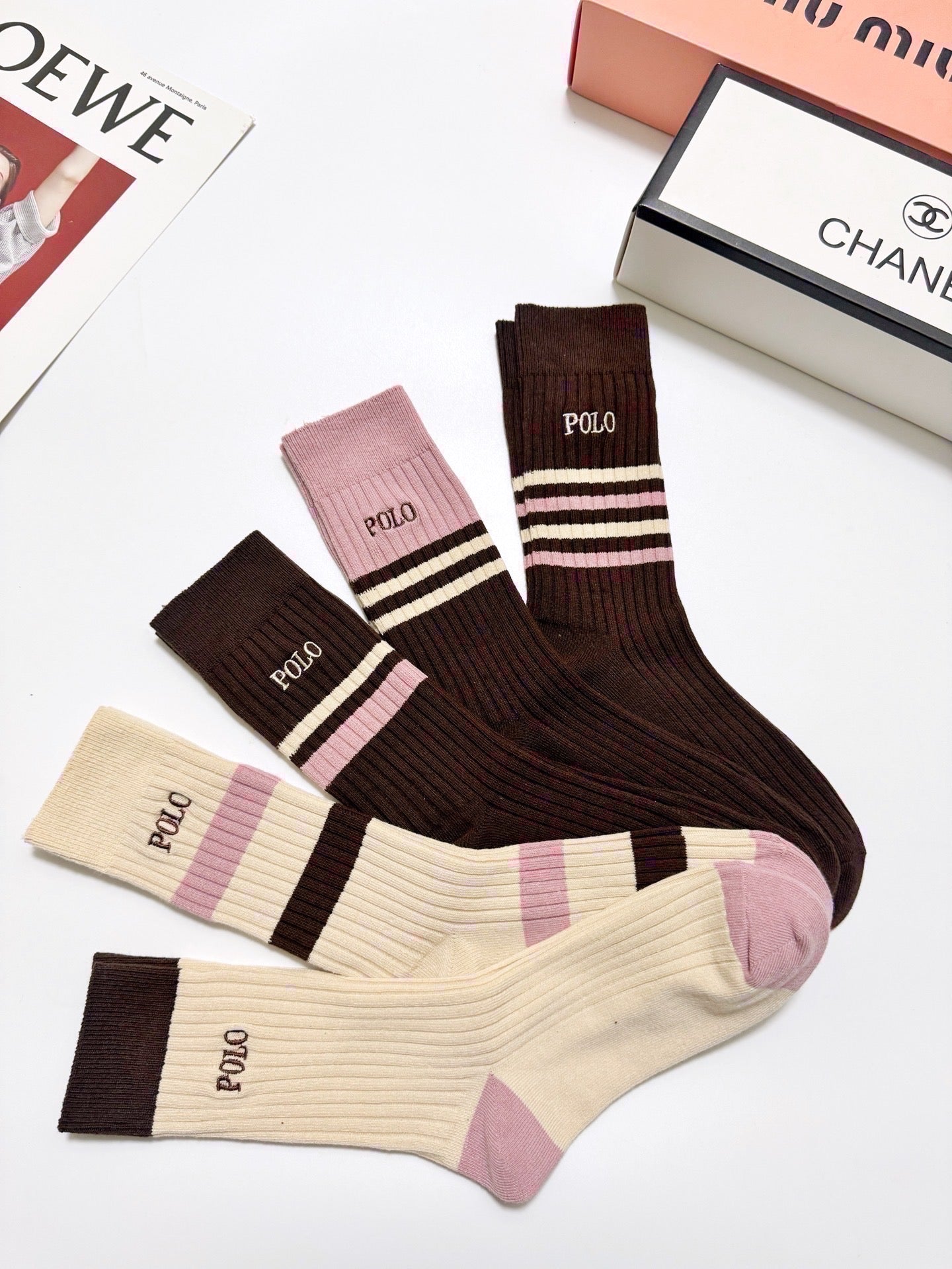 5-Pair Comfort Socks Set (1 BOX)-128