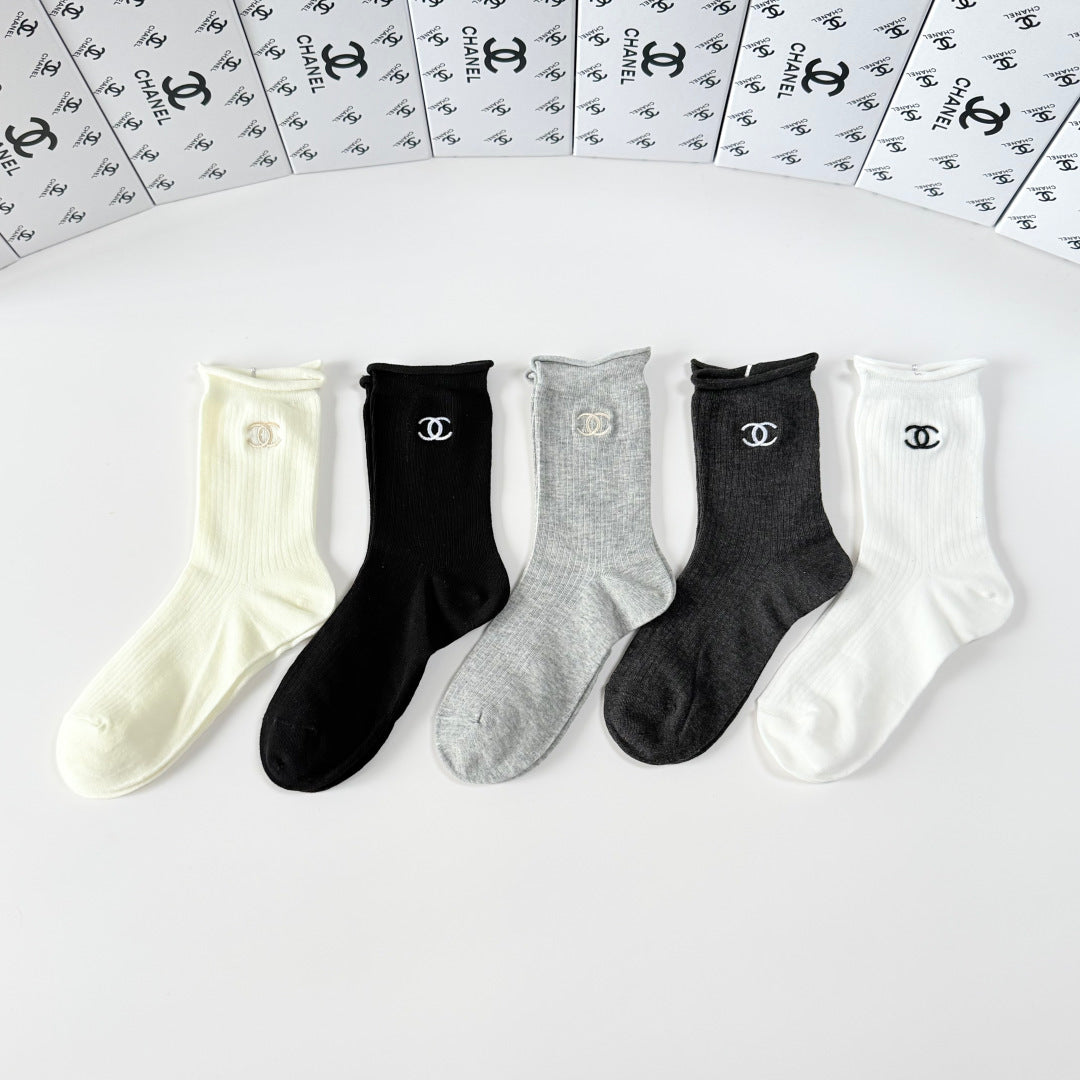 5-Pair Comfort Socks Set (1 BOX)-137