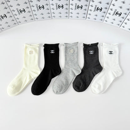 5-Pair Comfort Socks Set (1 BOX)-137