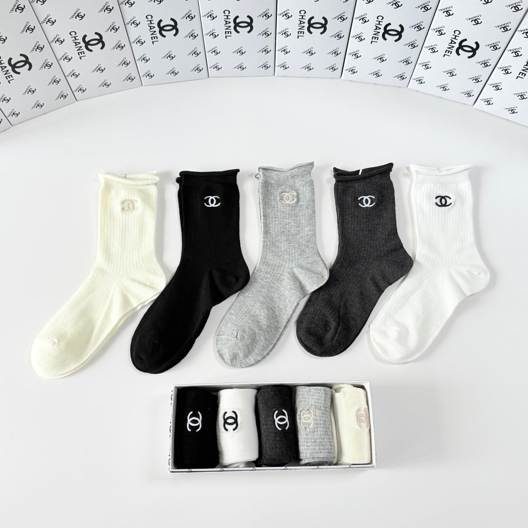 5-Pair Comfort Socks Set (1 BOX)-137