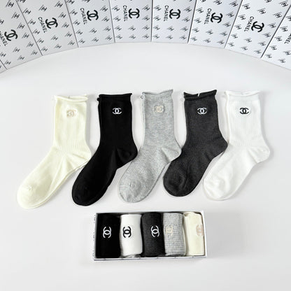 5-Pair Comfort Socks Set (1 BOX)-137