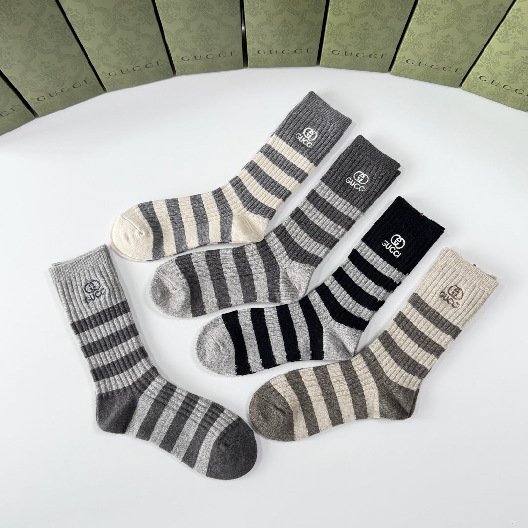 5-Pair Comfort Socks Set (1 BOX)-139