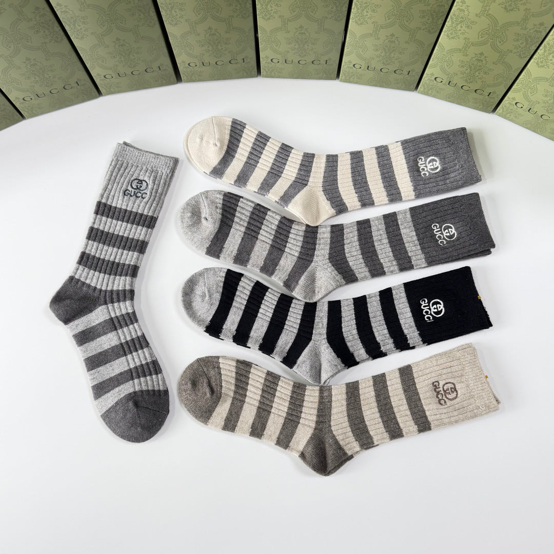 5-Pair Comfort Socks Set (1 BOX)-139