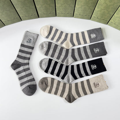 5-Pair Comfort Socks Set (1 BOX)-139