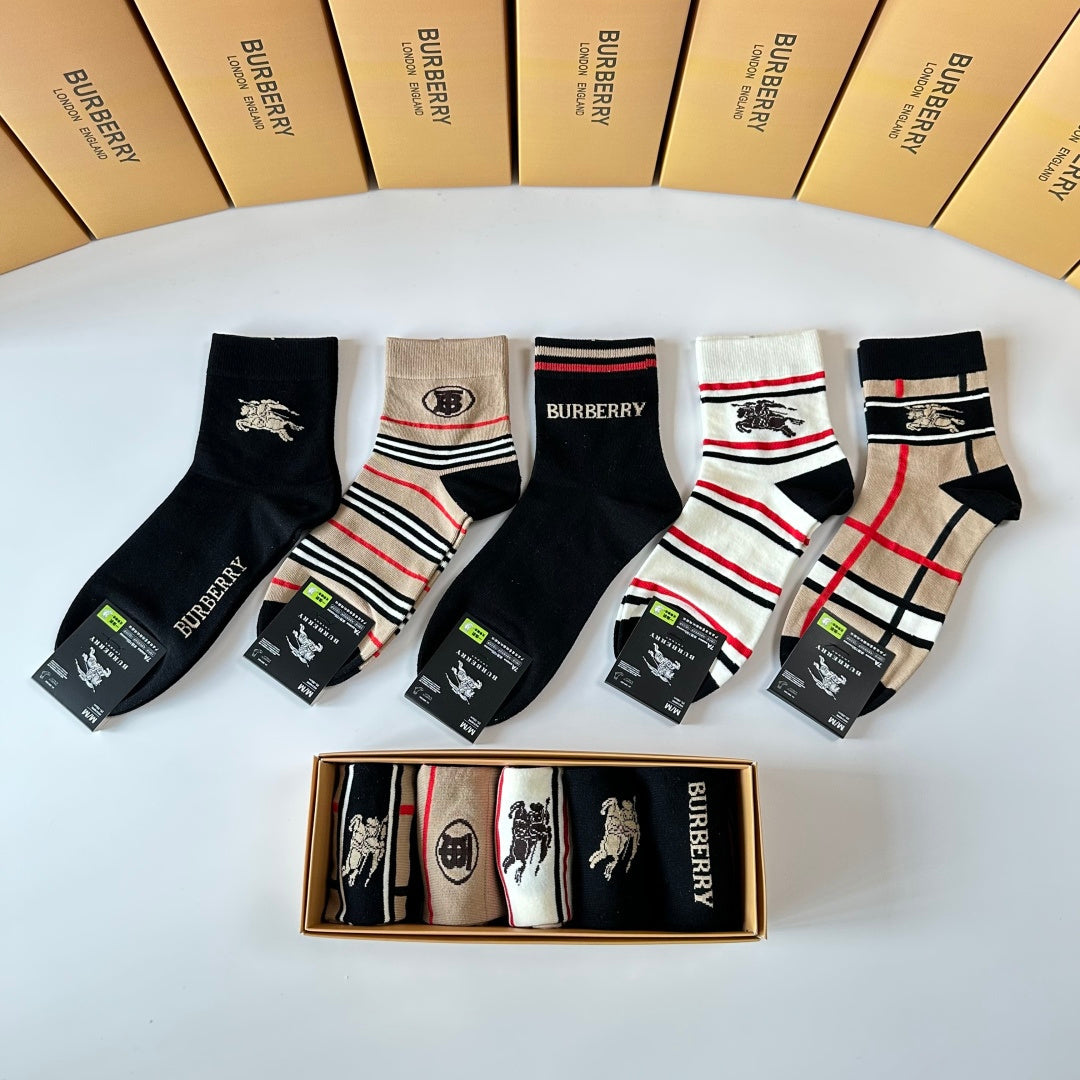 5-Pair Comfort Socks Set (1 BOX)-141