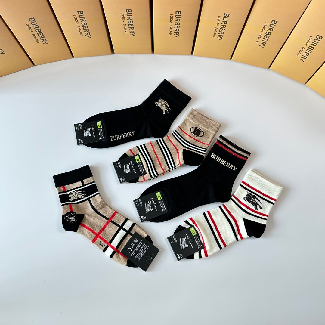 5-Pair Comfort Socks Set (1 BOX)-141