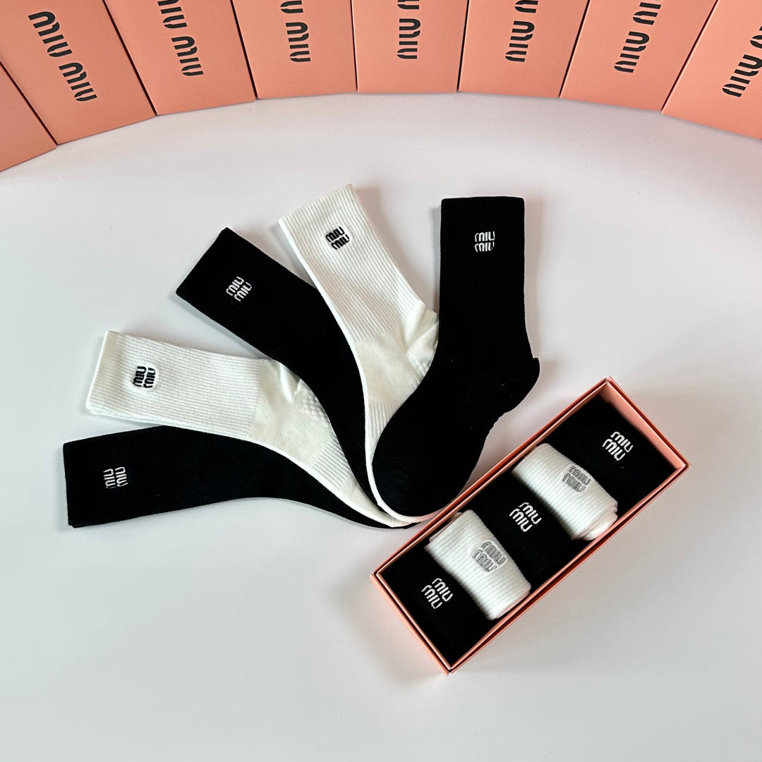 5-Pair Comfort Socks Set (1 BOX)-146