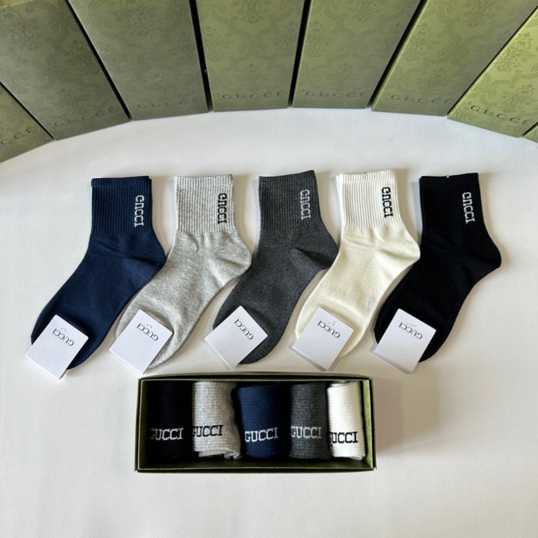 5-Pair Comfort Socks Set (1 BOX)-147
