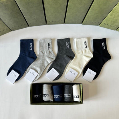 5-Pair Comfort Socks Set (1 BOX)-147